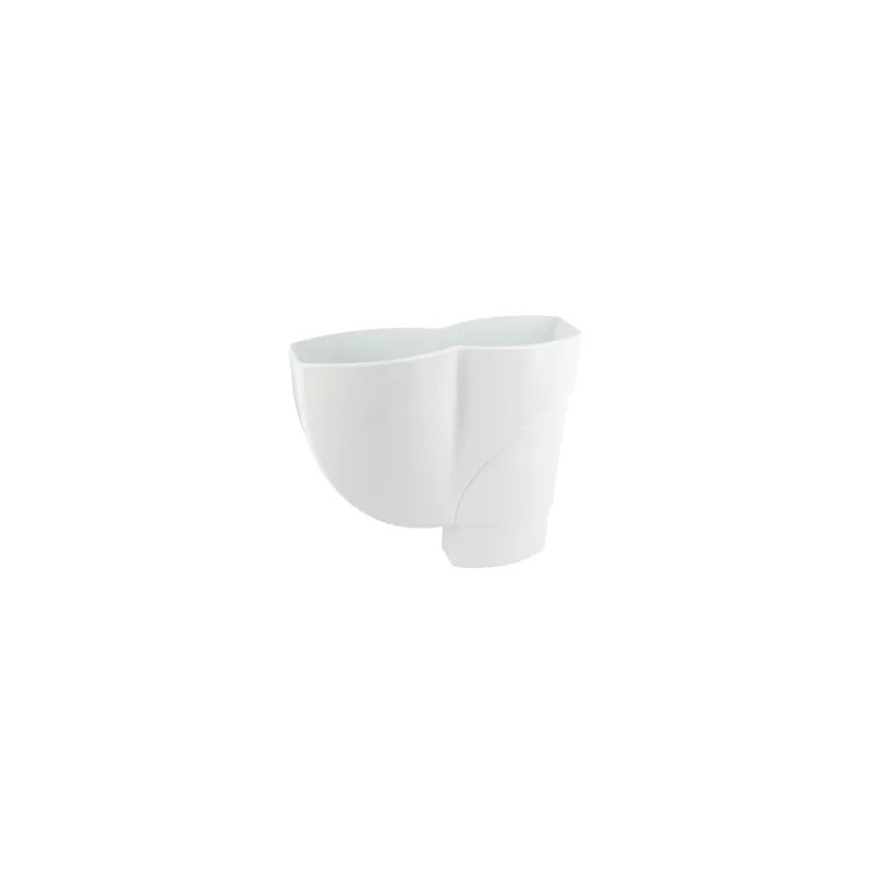 NICOLL Techtan Ovation LG28 PVC-Ti verzamelbak 90x56 wit