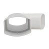 NICOLL Techtan Ovation LG38 PVC-Ti T-stuk 67,5° 105x76 m/vse wit