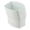 NICOLL Techtan Ovation LG38 PVC-Ti bocht 15° 105x76 m/vse wit