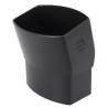 NICOLL Techtan Ovation LG38 PVC-Ti bocht 15° 105x76 m/vse antraciet