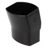 NICOLL Techtan Ovation LG38 PVC-Ti bocht 15° 105x76 m/vse zwart