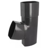 NICOLL Techtan Ovation LG38 PVC-Ti T-stuk 67,5° 105x76 m/vse antraciet