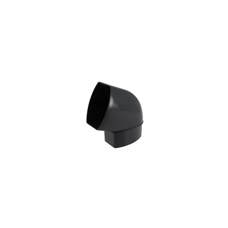 NICOLL Techtan Ovation LG38 PVC-Ti bocht vert 67,5° 105x76 m/vse antra
