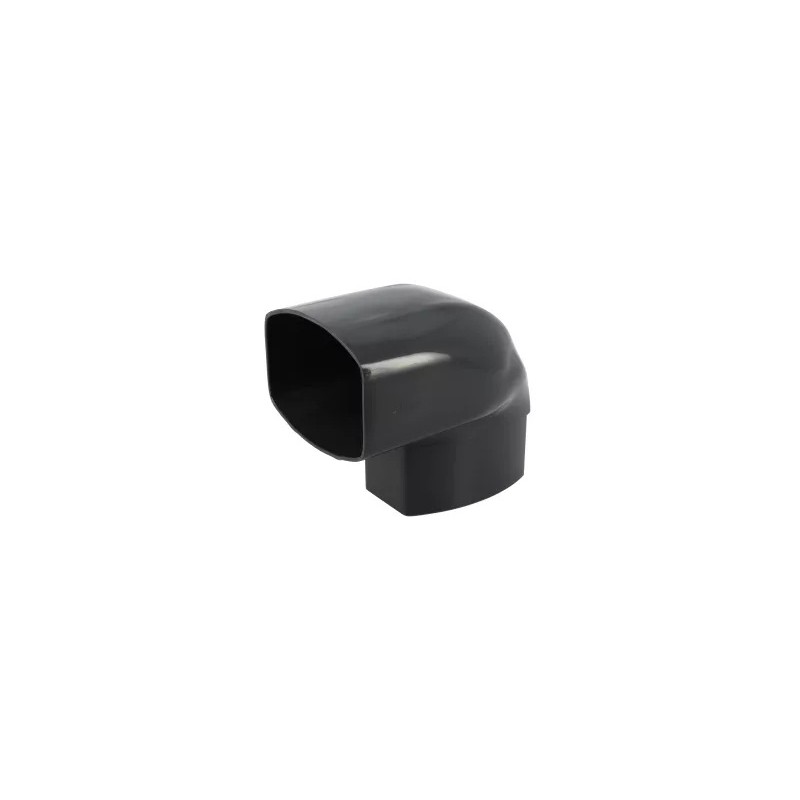 NICOLL Techtan Ovation LG38 PVC-Ti bocht ver/hor 90° 105x76 m/vse antr