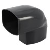 NICOLL Techtan Ovation LG38 PVC-Ti bocht ver/hor 90° 105x76 m/vse antr