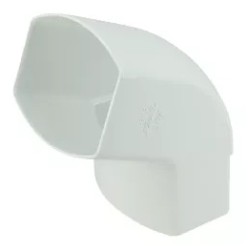 NICOLL Techtan Ovation LG38 PVC-Ti bocht 67,5° 105x76 m/vse wit