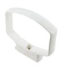 NICOLL Ovation LG38 PVC-Ti pijpbeugel 105x76 M6 wit