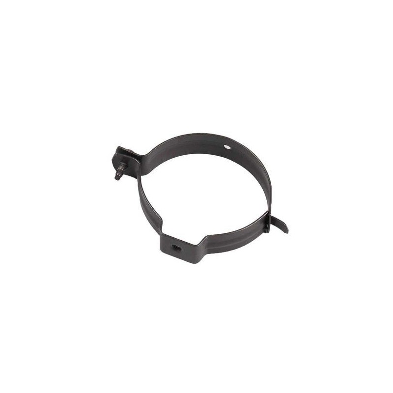 regenpijp beugel zwart gecoat Ø 80mm - moer M8