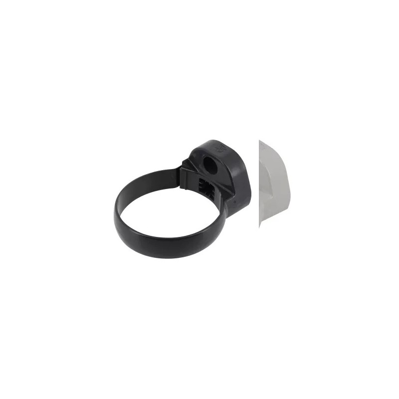 NICOLL PVC-Ti pijpbeugel Ø80 M7  lichtgrijs