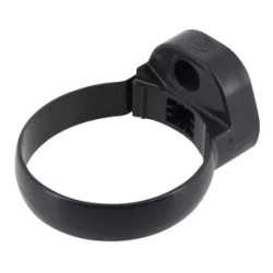NICOLL PVC-Ti pijpbeugel Ø80 M7  antraciet