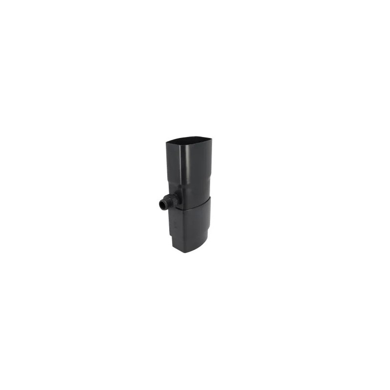 NICOLL Techtan PVC-Ti regentonvulautomaat 105x76 antraciet
