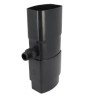 NICOLL Techtan PVC-Ti regentonvulautomaat 105x76 antraciet