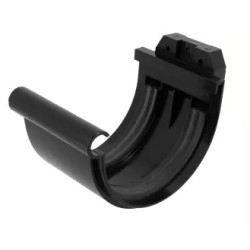 NICOLL Techtan LG25 PVC-Ti verbindingsstuk rubber inlage zwart