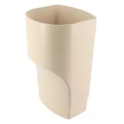 NICOLL Techtan Ovation LG38 PVC-Ti overgangsstuk exc. D100 beige