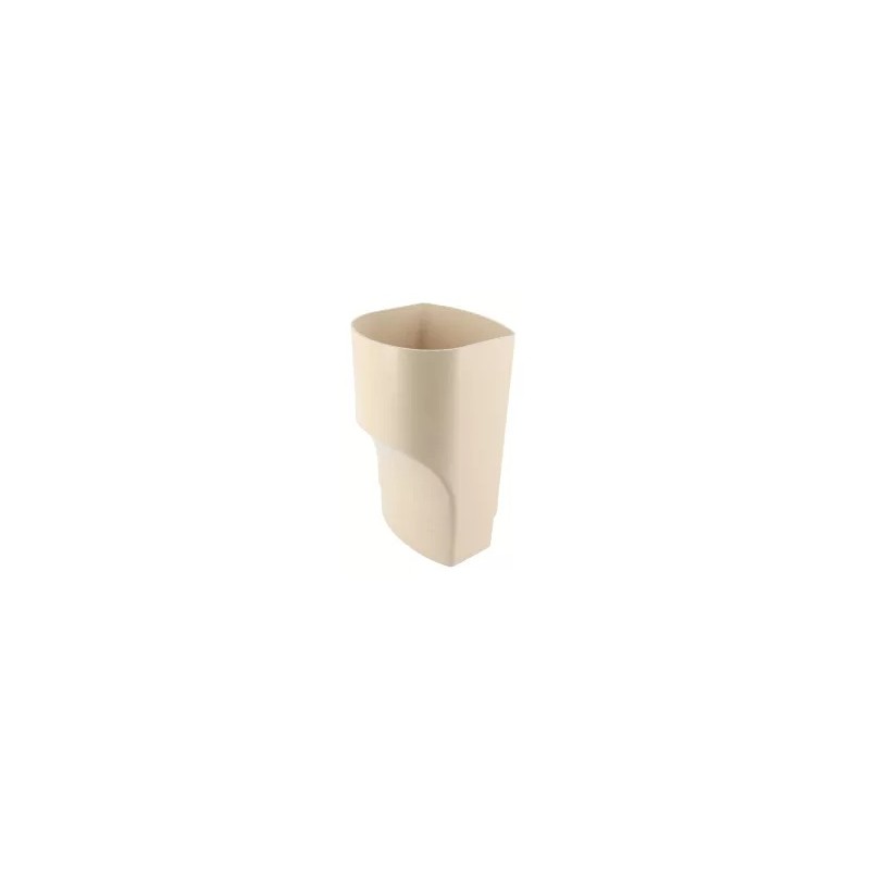 NICOLL Techtan Ovation LG38 PVC-Ti overgangsstuk exc. D100 beige