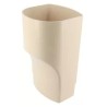 NICOLL Techtan Ovation LG38 PVC-Ti overgangsstuk exc. D100 beige