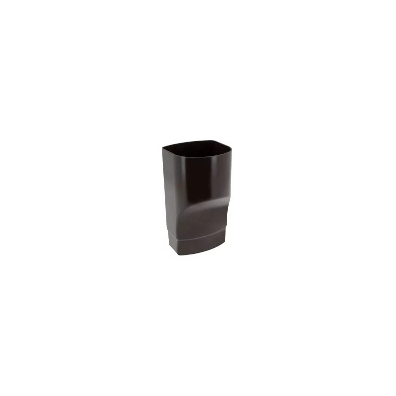 NICOLL Techtan Ovation LG38 PVC-Ti overgangsstuk exc. D100 bruin