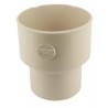 Nicoll PVC-Ti verloopstuk centrisch Ø100-Ø80 mof-spie beige
