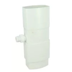 NICOLL Techtan PVC-Ti regentonvulautomaat 105x76 wit