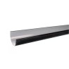 NICOLL Techtan LG33 PVC-Ti mastgoot L 4m bruin