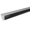 NICOLL Techtan LG25 PVC-Ti mastgoot L4m zwart