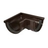 NICOLL Techtan LG25 PVC-Ti buitenhoekstuk 90g rubber inlage bruin
