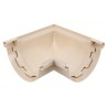 NICOLL Techtan LG25 PVC-Ti binnen- buitenhoekstuk 90gr. beige