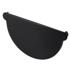 NICOLL Techtan LG25 PVC-Ti eindstuk centraaluitloop zwart