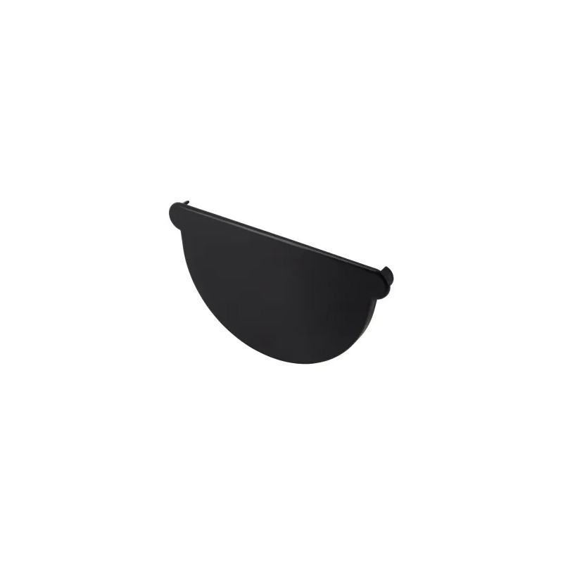NICOLL Techtan LG25 PVC-Ti eindstuk centraaluitloop zwart