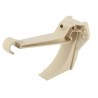 NICOLL Techtan LG25 PVC-Ti gootbeugel (verb. ophanging) beige