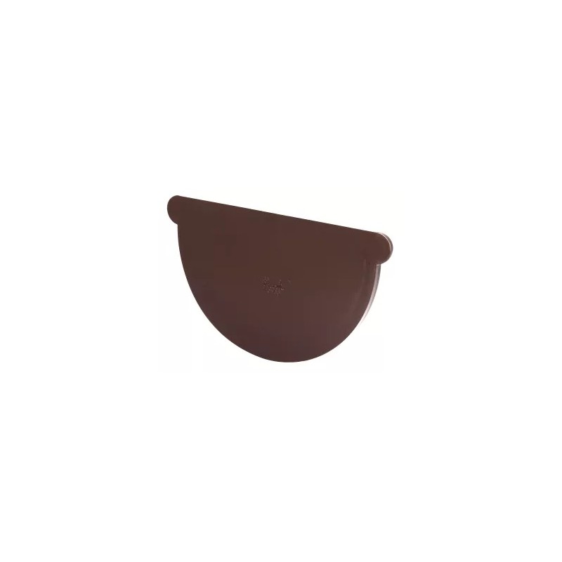 NICOLL Techtan LG33 PVC-Ti eindstuk centraaluitloop bruin