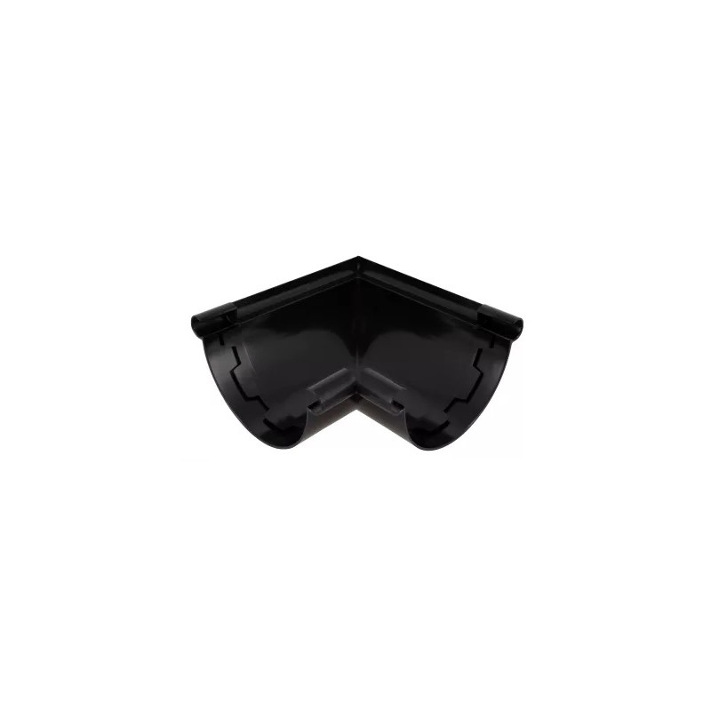 NICOLL Techtan LG25 PVC-Ti binnen- buitenhoekstuk 90gr. zwart