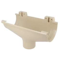 NICOLL Techtan LG25 PVC-Ti expansie centraaluitloop d80 beige