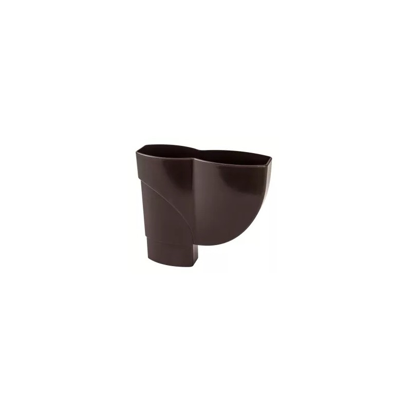 NICOLL Techtan Ovation LG28 PVC-Ti verzamelbak 90x56 bruin