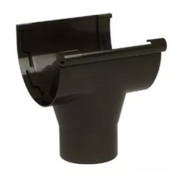 NICOLL Techtan LG33 PVC-Ti expansie centraaluitloop d100 bruin