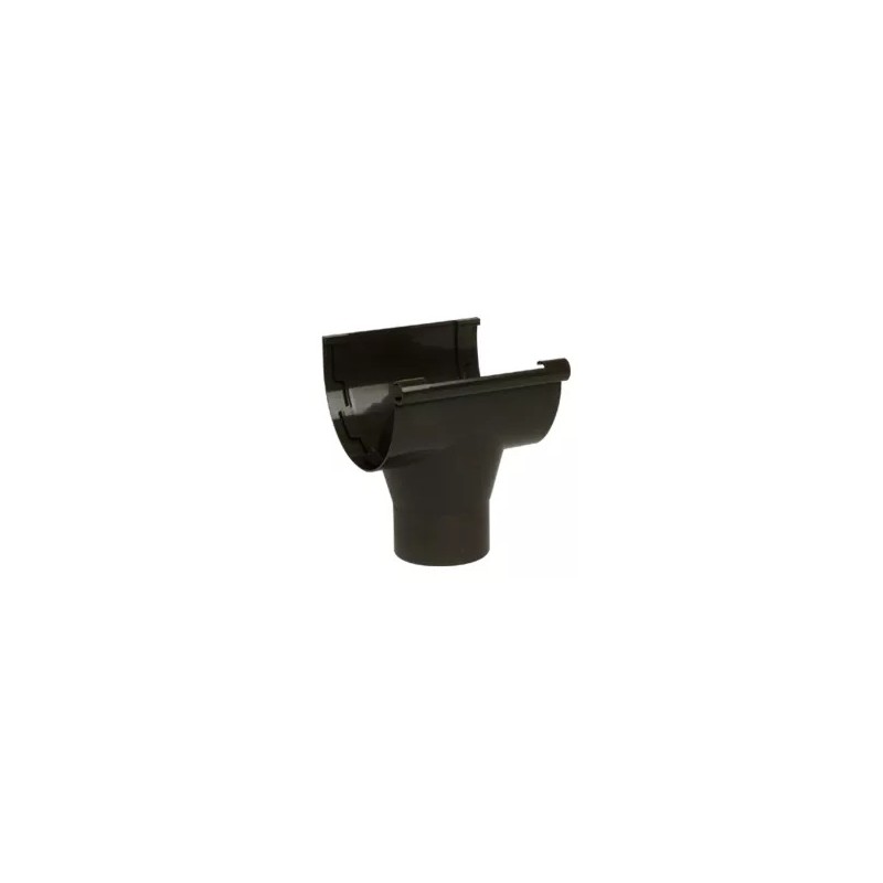 NICOLL Techtan LG33 PVC-Ti expansie centraaluitloop d100 bruin