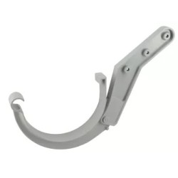NICOLL Techtan LG25 PVC-Ti dakgootbeugel lichtgrijs