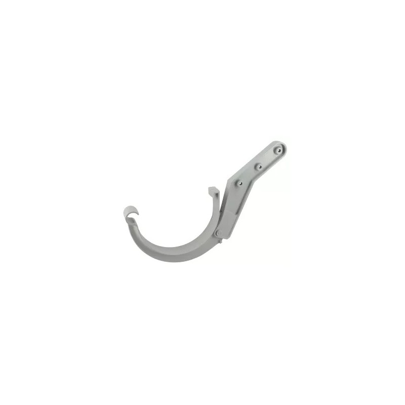 NICOLL Techtan LG25 PVC-Ti dakgootbeugel lichtgrijs