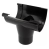NICOLL Techtan LG25 PVC-Ti centraaluitloop d80 zwart