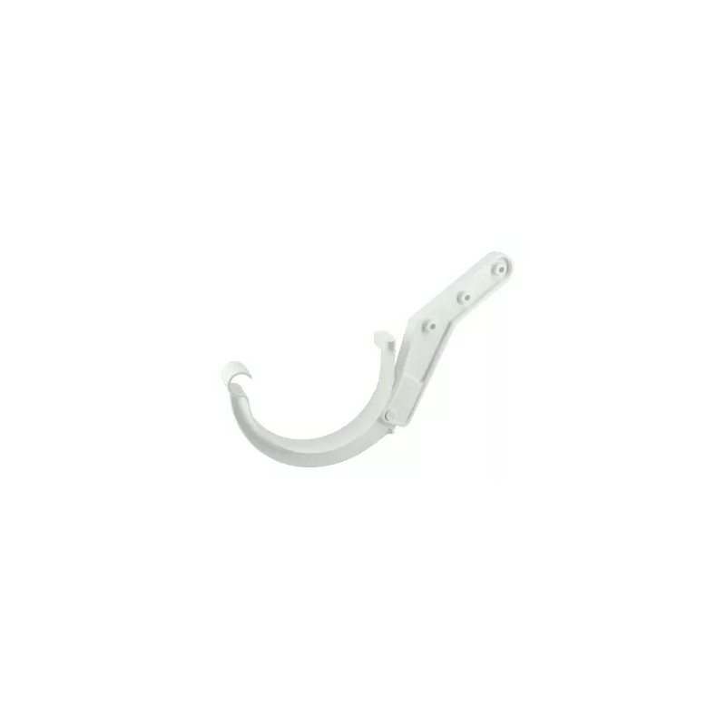NICOLL Techtan LG25 PVC-Ti dakgootbeugel wit