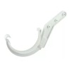 NICOLL Techtan LG25 PVC-Ti dakgootbeugel wit