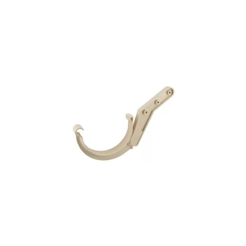 NICOLL Techtan LG25 PVC-Ti dakgootbeugel beige
