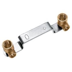 BONFIX Soldeer Gemini muurbeugel 1/2" x 15 mm - hoh 150 mm