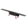 ACO Showerdrain S douchegoot lage versie Graphite 1600mm