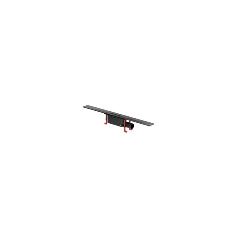 ACO Showerdrain S douchegoot standaard Graphite 800mm
