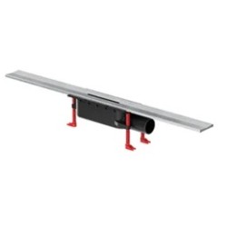ACO Showerdrain S douchegoot lage versie RVS 900mm