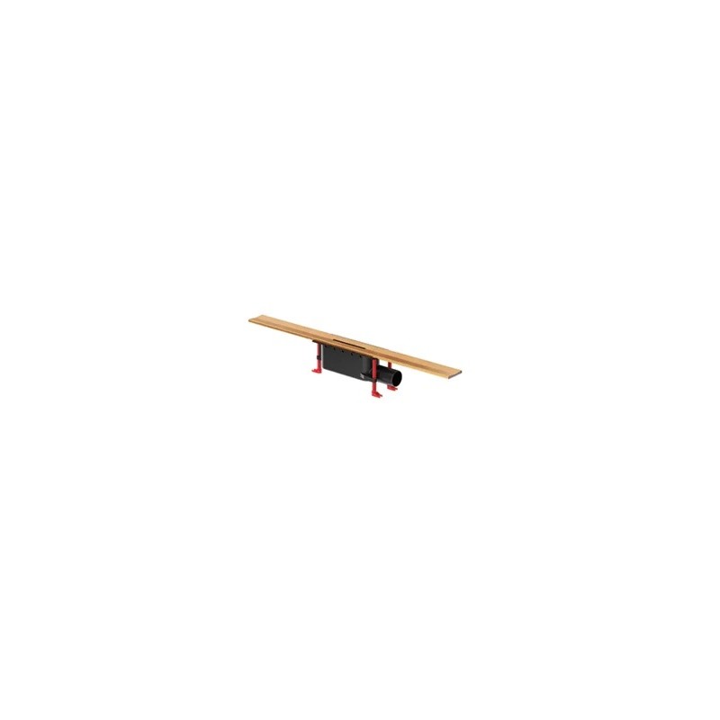 ACO Showerdrain S douchegoot standaard Bronze 800mm