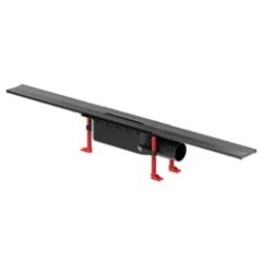 ACO Showerdrain S douchegoot lage versie Graphite 900mm