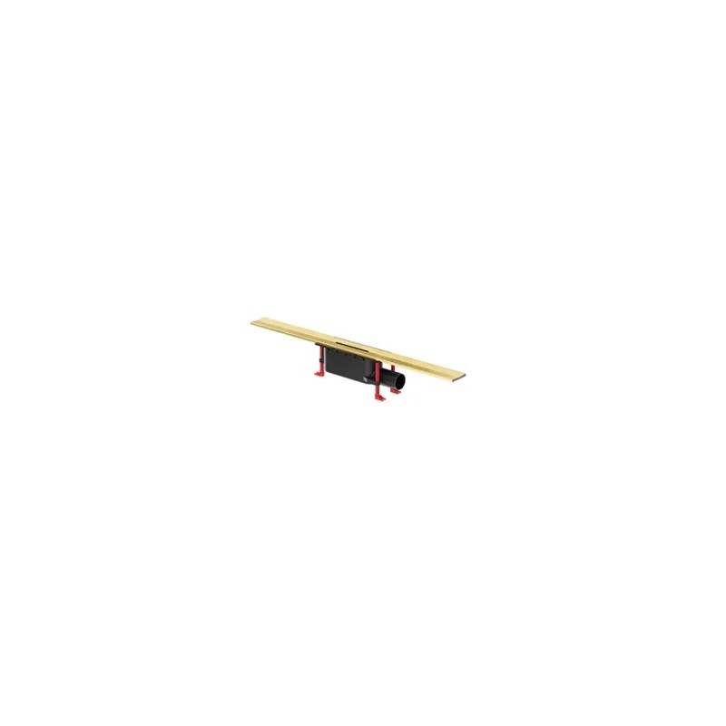ACO Showerdrain S douchegoot standaard Gold 1200mm