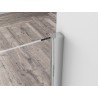 Eco inloopdouche 500 x 2000 x 8 mm nano helder glas/chroom